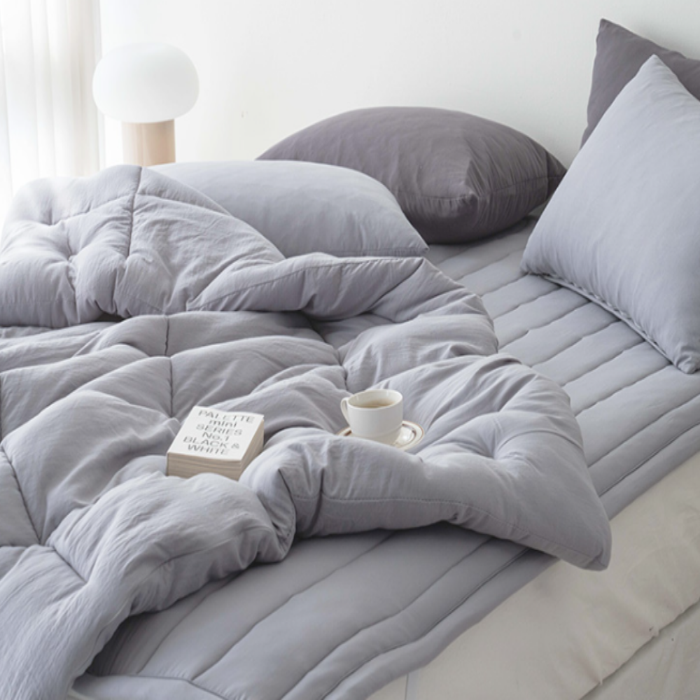 두꺼운 알러지케어 먼지없는 워싱 따뜻한 사계절 가을 겨울 차렵 이불 SS