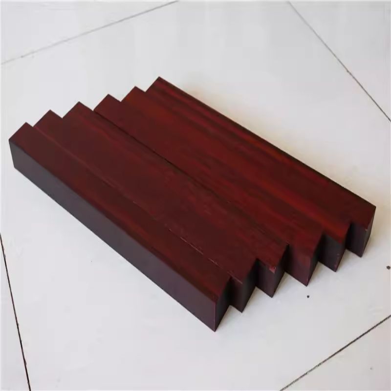 적삼목재료 홍단 흑단 재료 판재 목재 블랙우드 목공 각재 적삼목 자단 막대 나무판 소나 재료 30x3.5x3.5cm - 상세 이미지 3