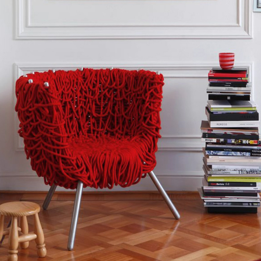 로프 아트 인테리어 라운지 카페 체어 Rope Art Chair - 상세 이미지 5