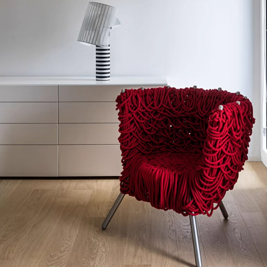 로프 아트 인테리어 라운지 카페 체어 Rope Art Chair 이미지 6