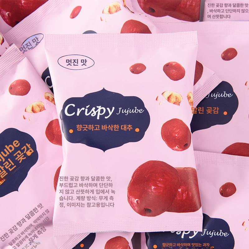 대추과자 씨없는 바삭한 씨제거 건대추 씨뺀 대추편 바삭 간식 과자 건조과일 시식용 한 22팩 총중량400g 368 - 상세 이미지 3