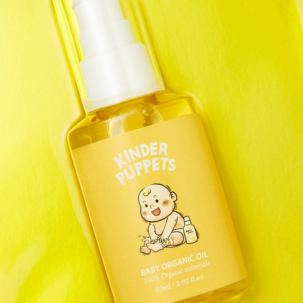 [100%유기농] 킨더퍼페츠 베이비 오일 60ml