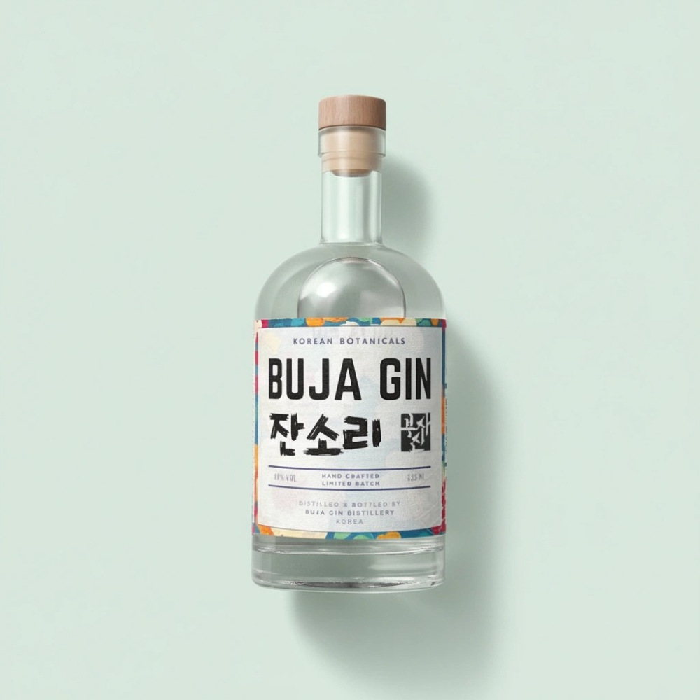 부자진 잔소리 44도 K-SOOL 진 MZ세대 전통 증류주 (BUJA GIN) 200ml, 1개 - 상세 이미지 2