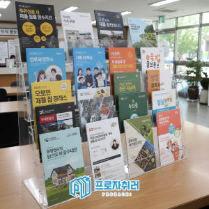 스티커 진열대 엽서 아크릴 전시대 팜플렛 거치대 1단 솔직 후기 | 실제 배치 사진 포함 - 상품 이미지 3