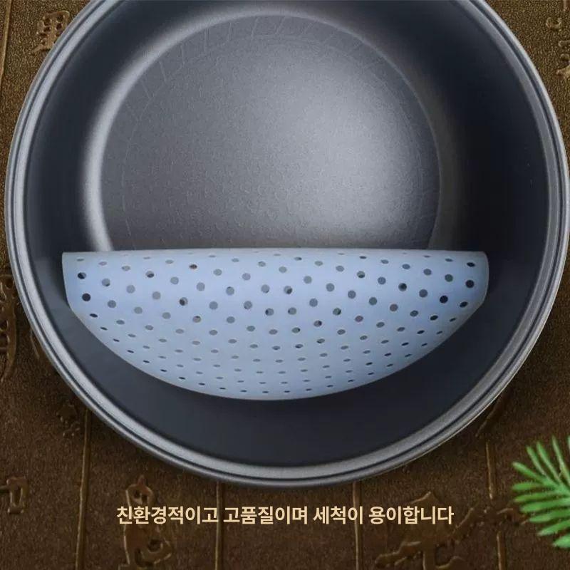 누룽지 매트 전기 업소용 눌음방지 패킹 반죽방지 고온내성 찜기 시트 눌음 깔개 깔판 냄비 16cm L71 - 상세 이미지 3
