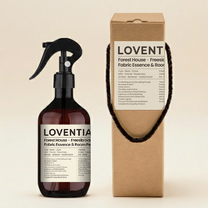 로벤티아 니치 섬유향수 룸 스프레이 드레스퍼퓸 필로우 미스트 섬유탈취제 300ml