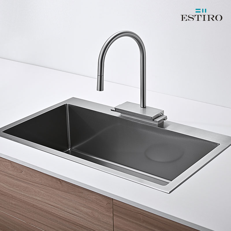 에스티로 엠보 코팅 사각싱크볼 전사이즈 ESSK860EM