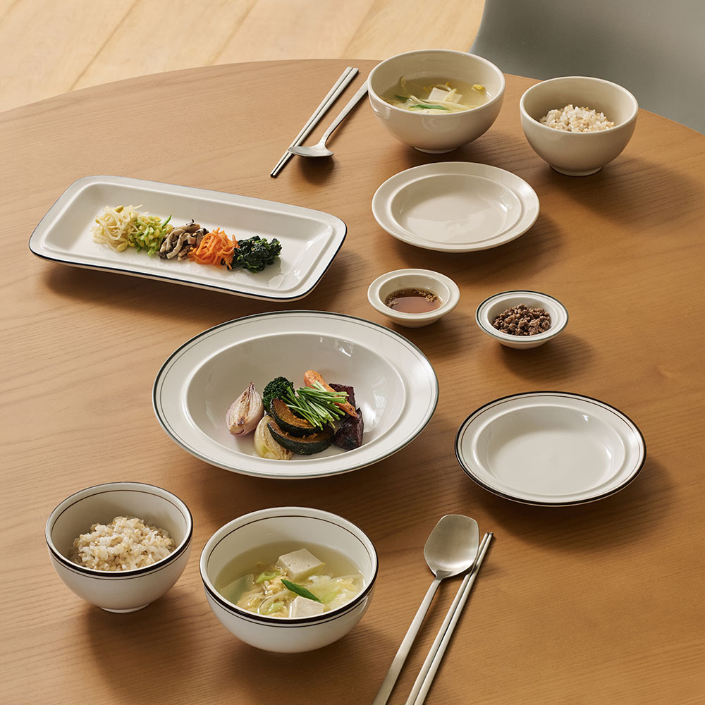 윤도자기 코지 국산 2인 그릇세트 10P 식기세트 제품 이미지