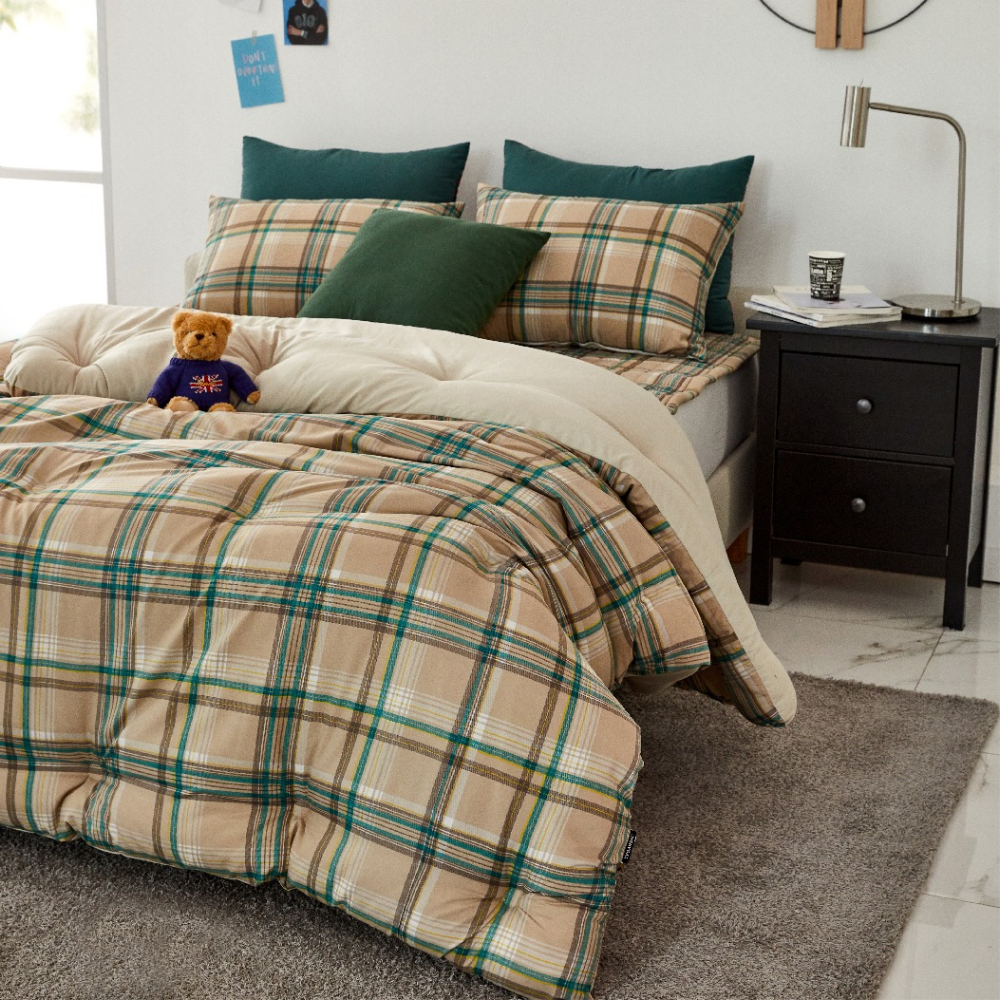 피노키오 체크 옥수수솜 알러지케어 먼지없는 구름 가을 겨울 차렵이불 브랜드 SS