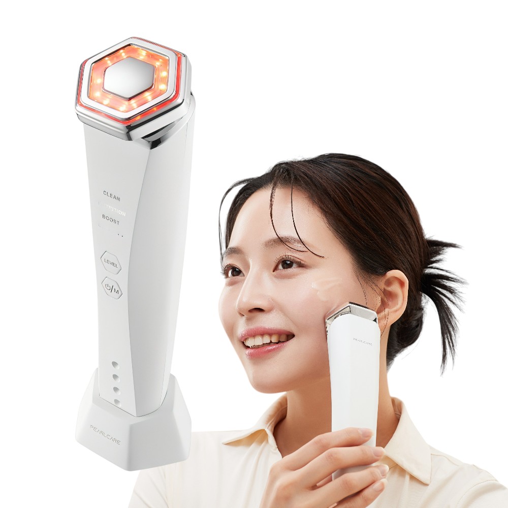 펄케어 화이트진 뷰티 디바이스 갈바닉 마사지기 홈케어 피부관리 미용기기