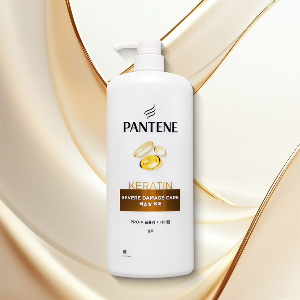 팬틴 극손상케어 샴푸 1200ml 1개 대용량 - 메인 이미지