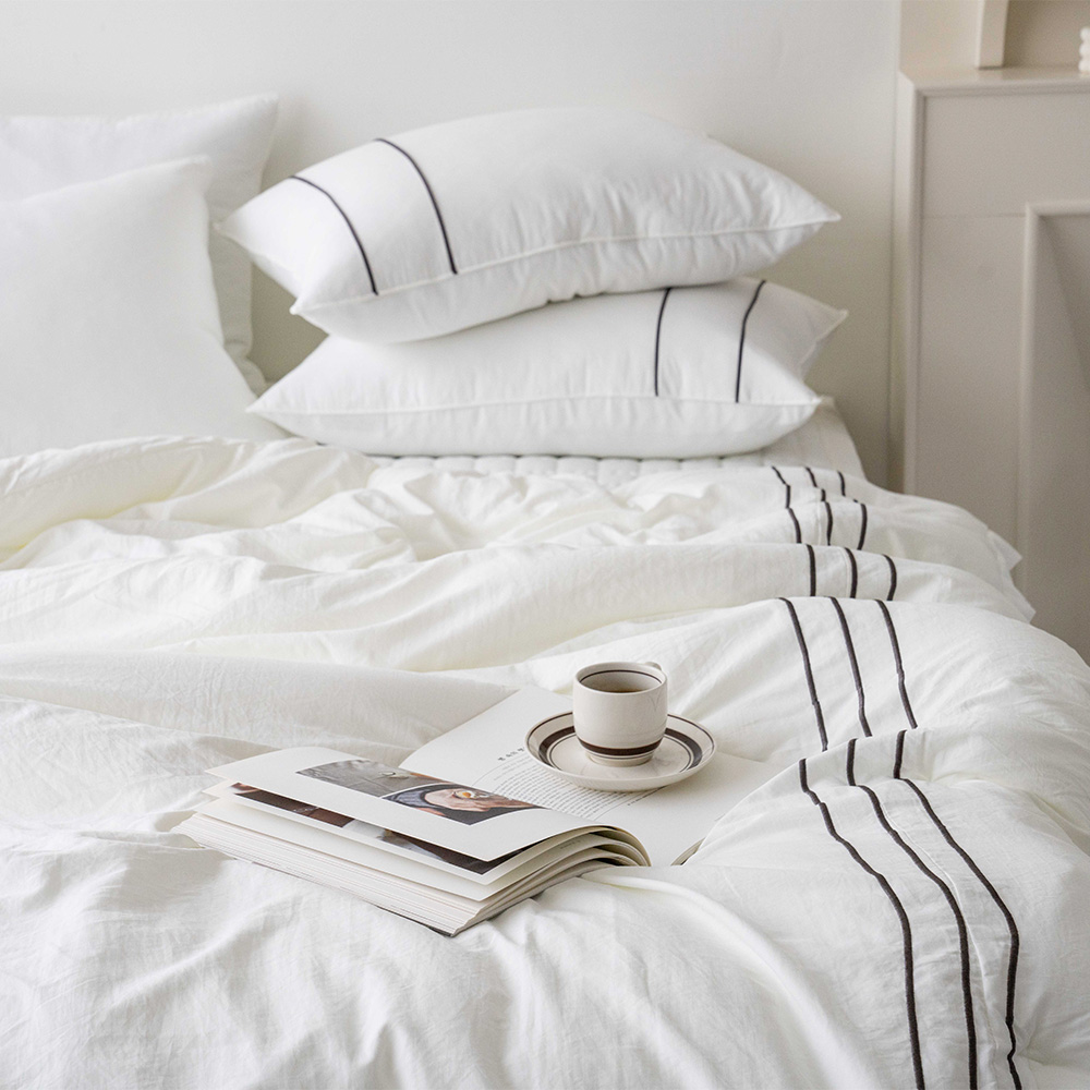 실크 이불 호텔 알러지케어 먼지없는 사계절 따뜻한 겨울 이브자리 차렵 이불 SS