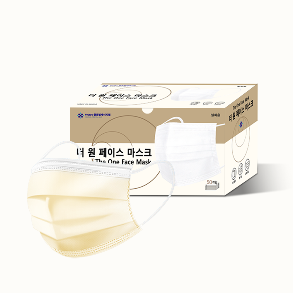 더원 대형 덴탈마스크 화이트 일회용 마스크 비말 100매