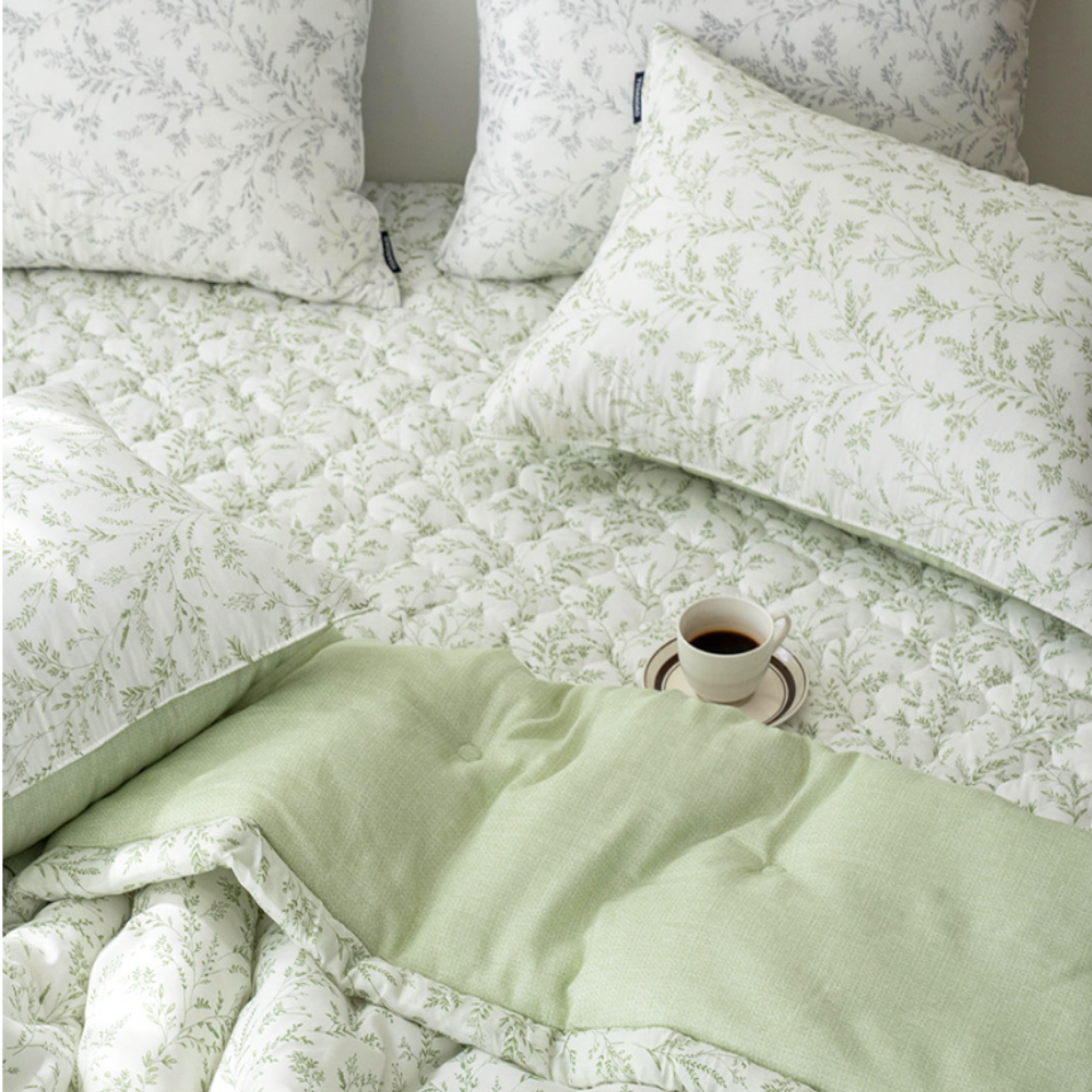 텐셀 모달 100 알러지케어 따뜻한 옥수수솜 두꺼운 겨울 모달 차렵 이불 SS