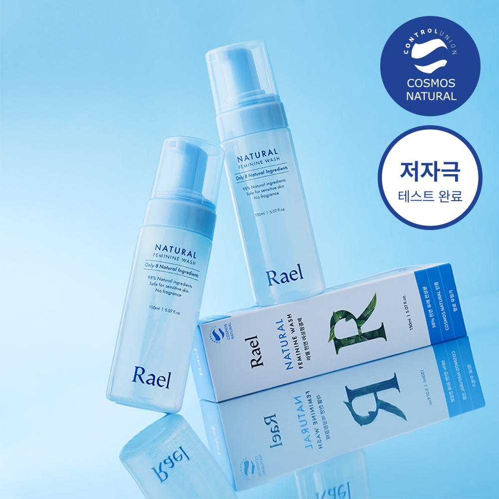 라엘 8가지 천연 유래 전성분 천연 여성청결제 150ml, 1개