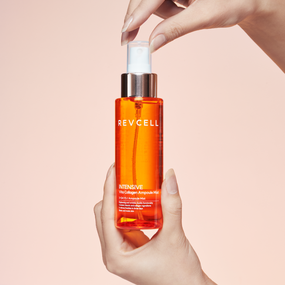 리브이셀 물광미스트 비타 콜라겐 앰플 미스트 (100ml) 얼굴 보습 수분 이미지 4