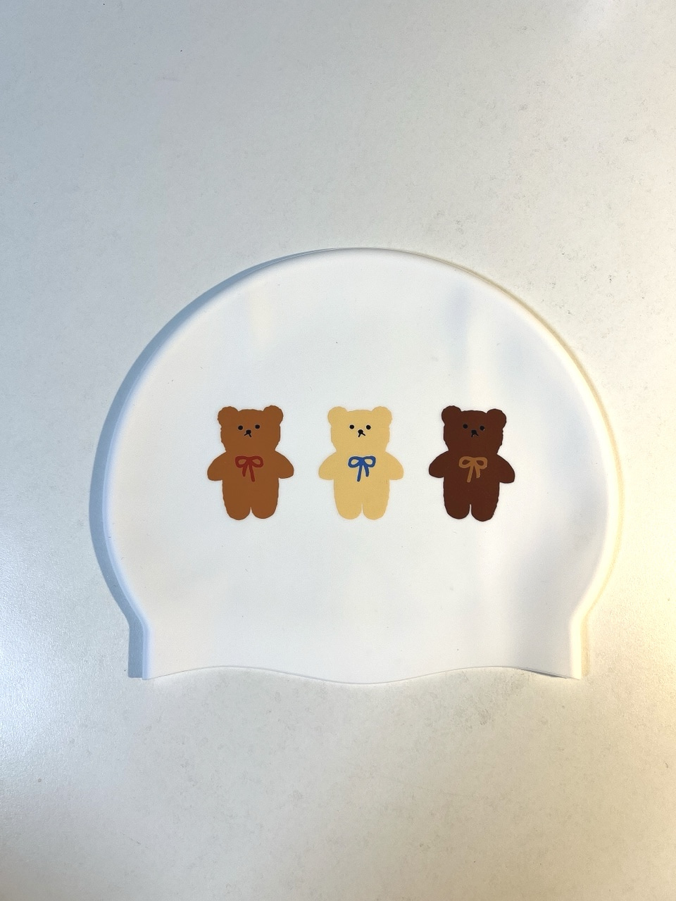곰돌이 수모 실리콘 수영모자 이미지 6