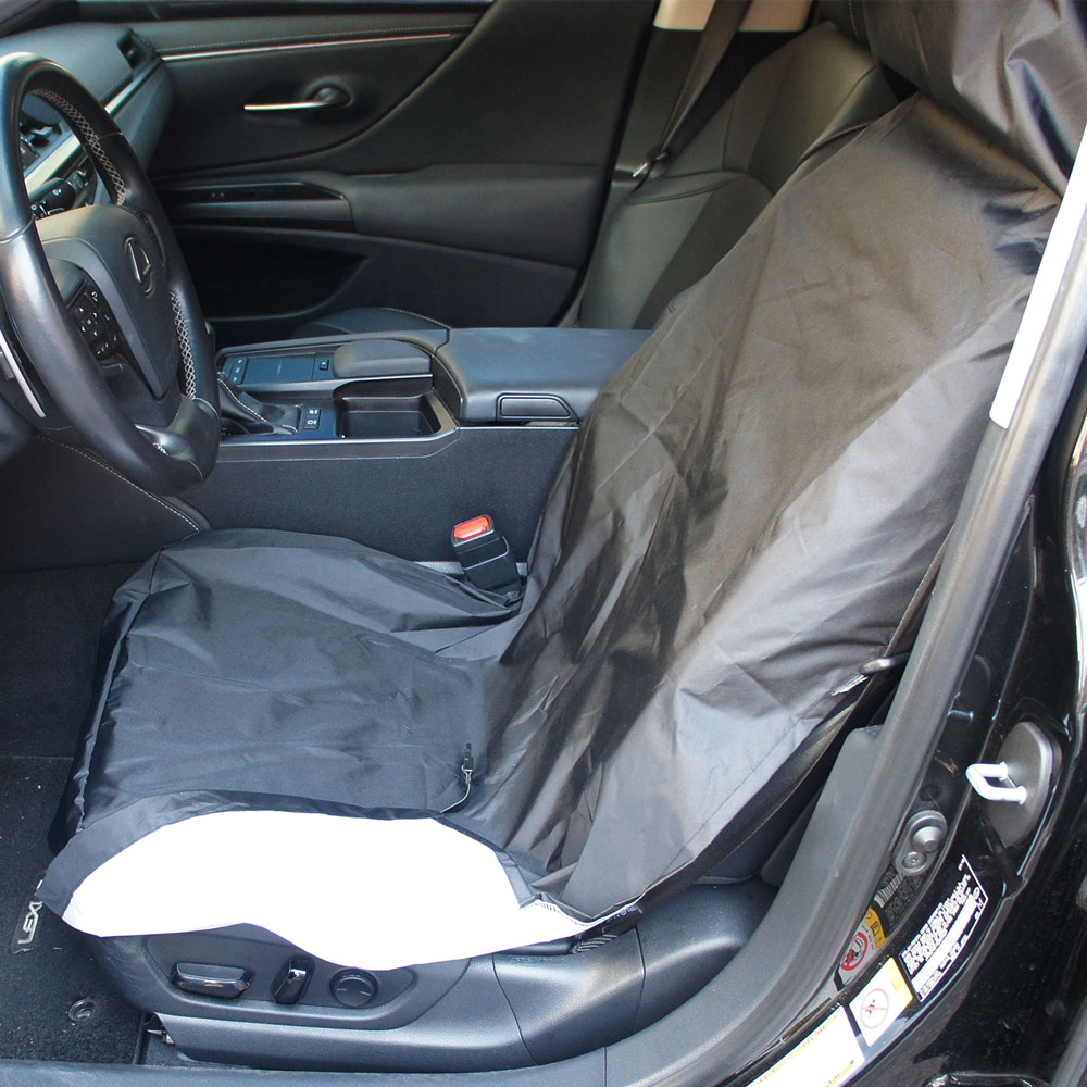 더퍼 자동차 시트 방수 커버 1인석 가죽 손상 오염 방지