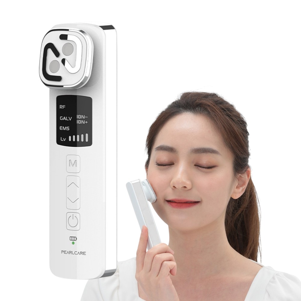 펄케어 고주파 음이온 양이온 EMS 뷰티 디바이스 피부관리 갈바닉 미용기기