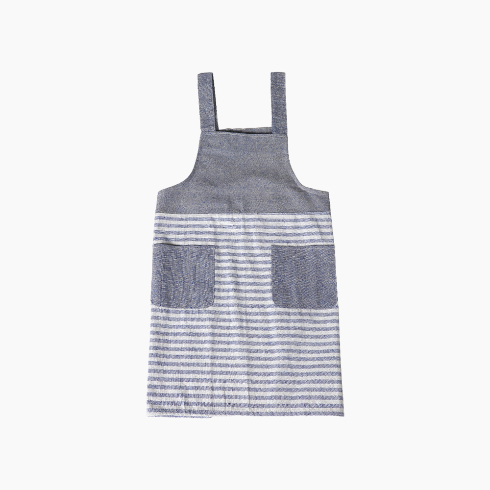 TUPO 앞치마 솔리드포켓 블루 9850.5228, 롱