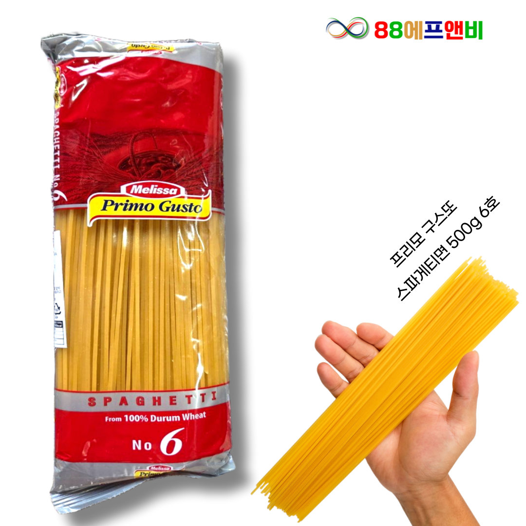스파게티 파스타면 듀럼밀 500g 프리모구스또 6호 - 메인 이미지
