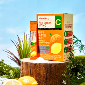 홀베리 리얼 레몬비타C 진짜레몬 고함량 비타민C 30포, 2개 맛있게 먹은 솔직 후기 - 상품 이미지 3