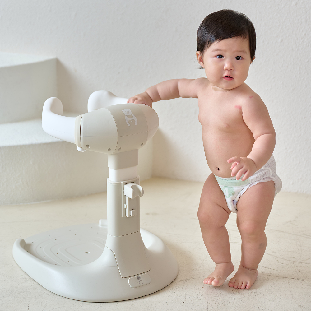 허그아이 접이식 살끼임방지 아기 샤워핸들