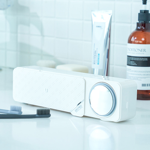 유토렉스 프리미엄 더블케어 UV 히팅건조 듀얼 칫솔살균기