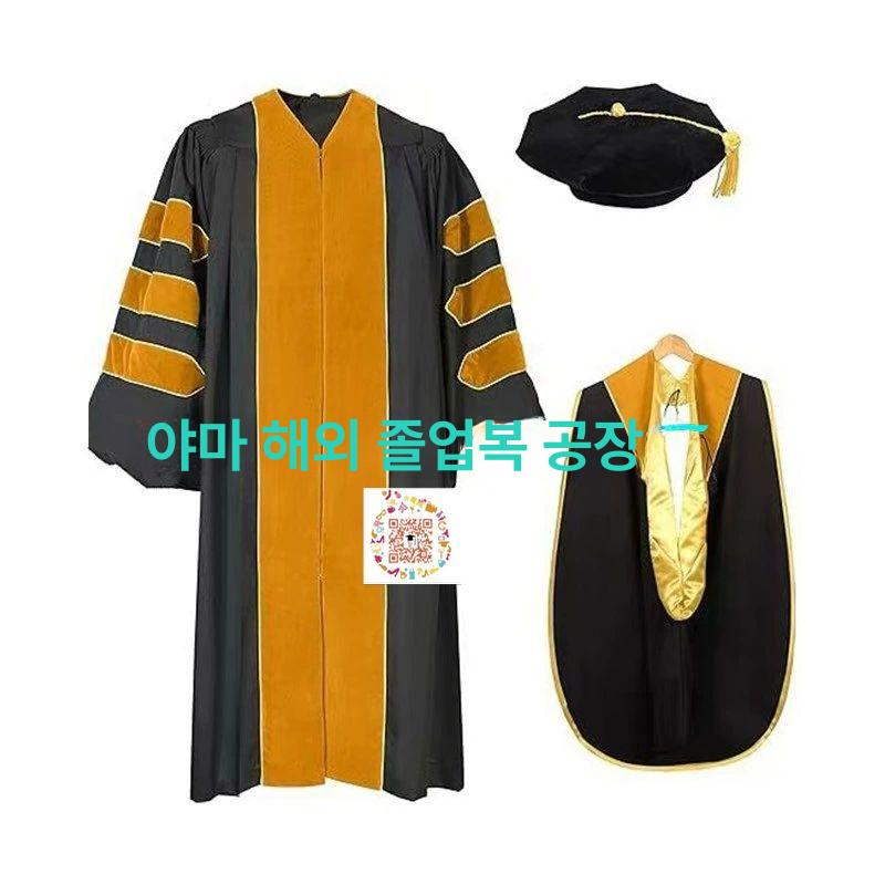 박사가운 학사모 세트 학사복 목사 대학교 졸업 의상 스타일9 XS - 상세 이미지 4