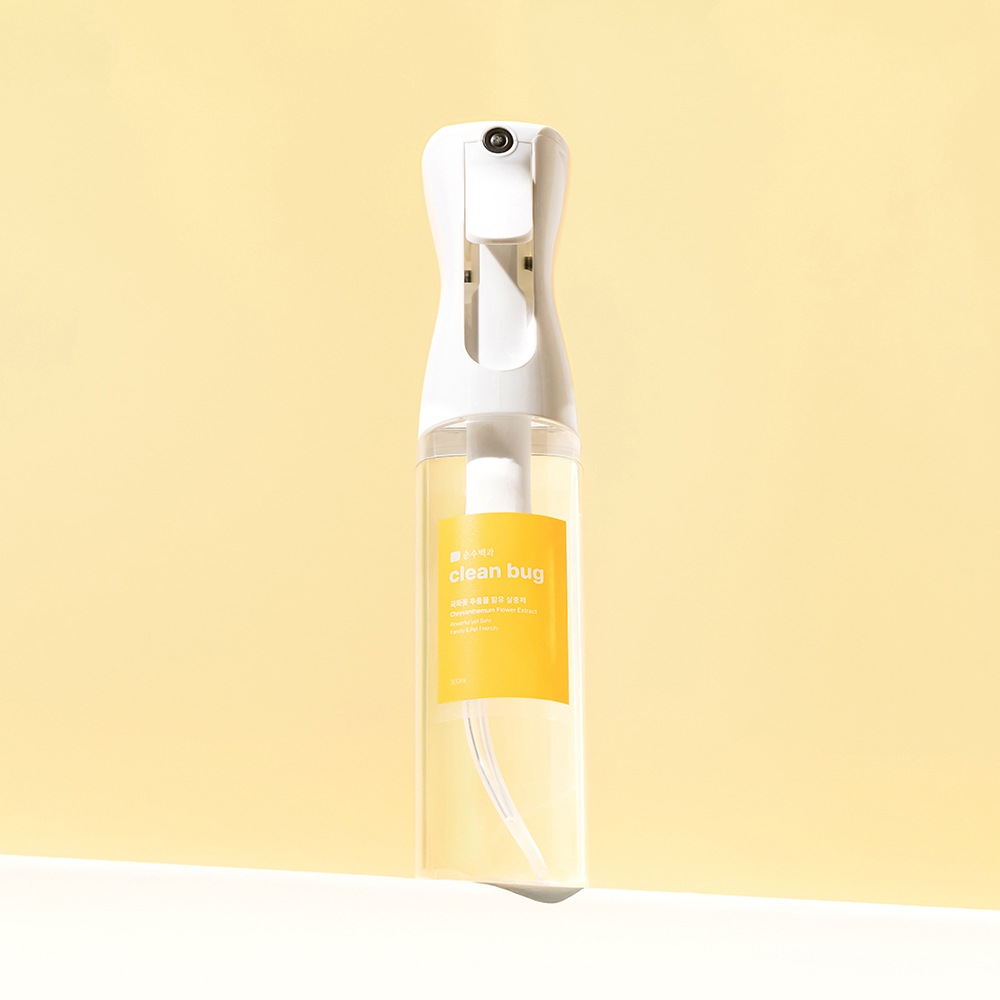클린버그 국화꽃 추출물 살충제 빈대 초파리 피레트린 퇴치약 베드버그 벌레 퇴치제 300ml 제품 이미지