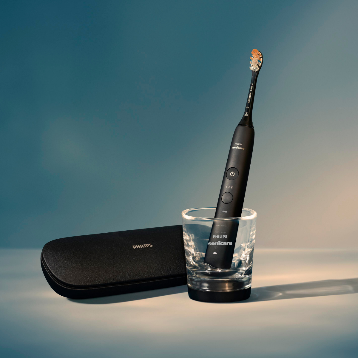 필립스 소닉케어 전동칫솔 다이아몬드클린 9000 블랙 HX9914/75+올인원 칫솔모 1P 증정