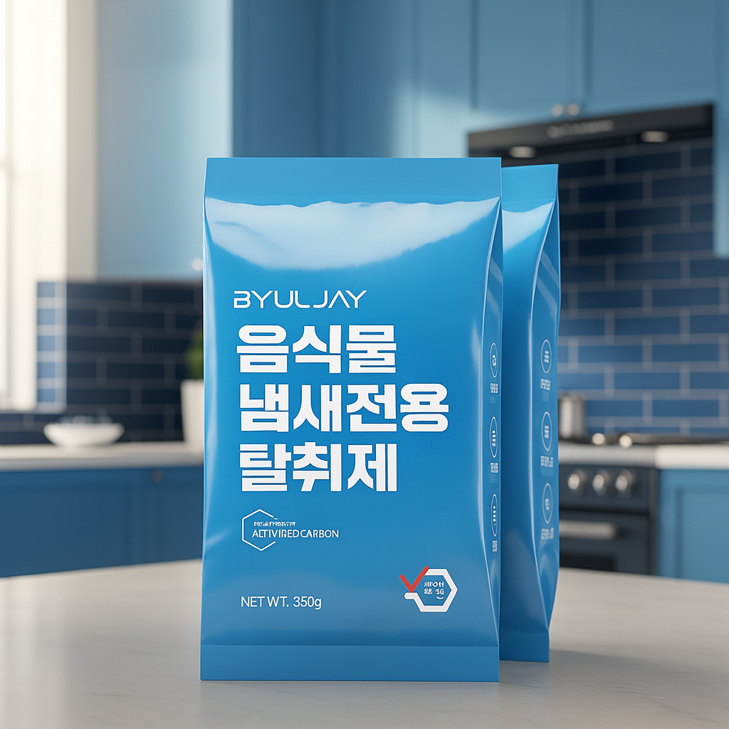 [호환] 음식물 처리기 활성탄 필터 리필용 악취 제거 카본 탈취필터  2팩 별제이 제품 이미지