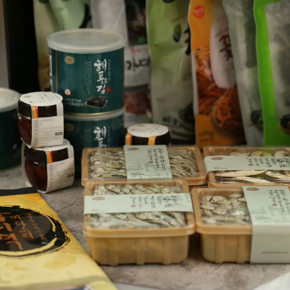 바다소리 다모은1호 프리미엄 선물세트 (2단 구성+전용 부직포 가방) 곱창돌김 남해멸치 - 상세 이미지 3