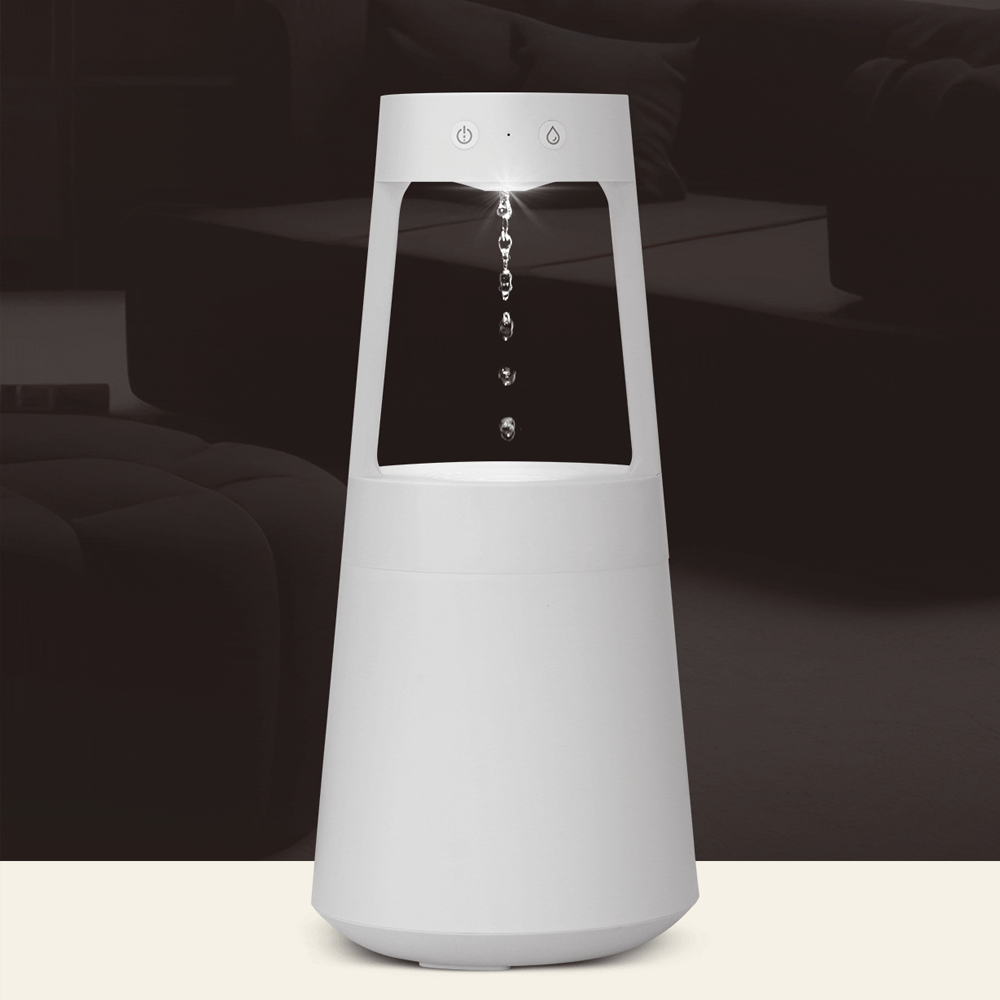 2세대 UV-C 살균 대용량 4L 무중력 레인드롭 가습기 리모컨포함 사계절 청정 초음파가습기 - 상세 이미지 3