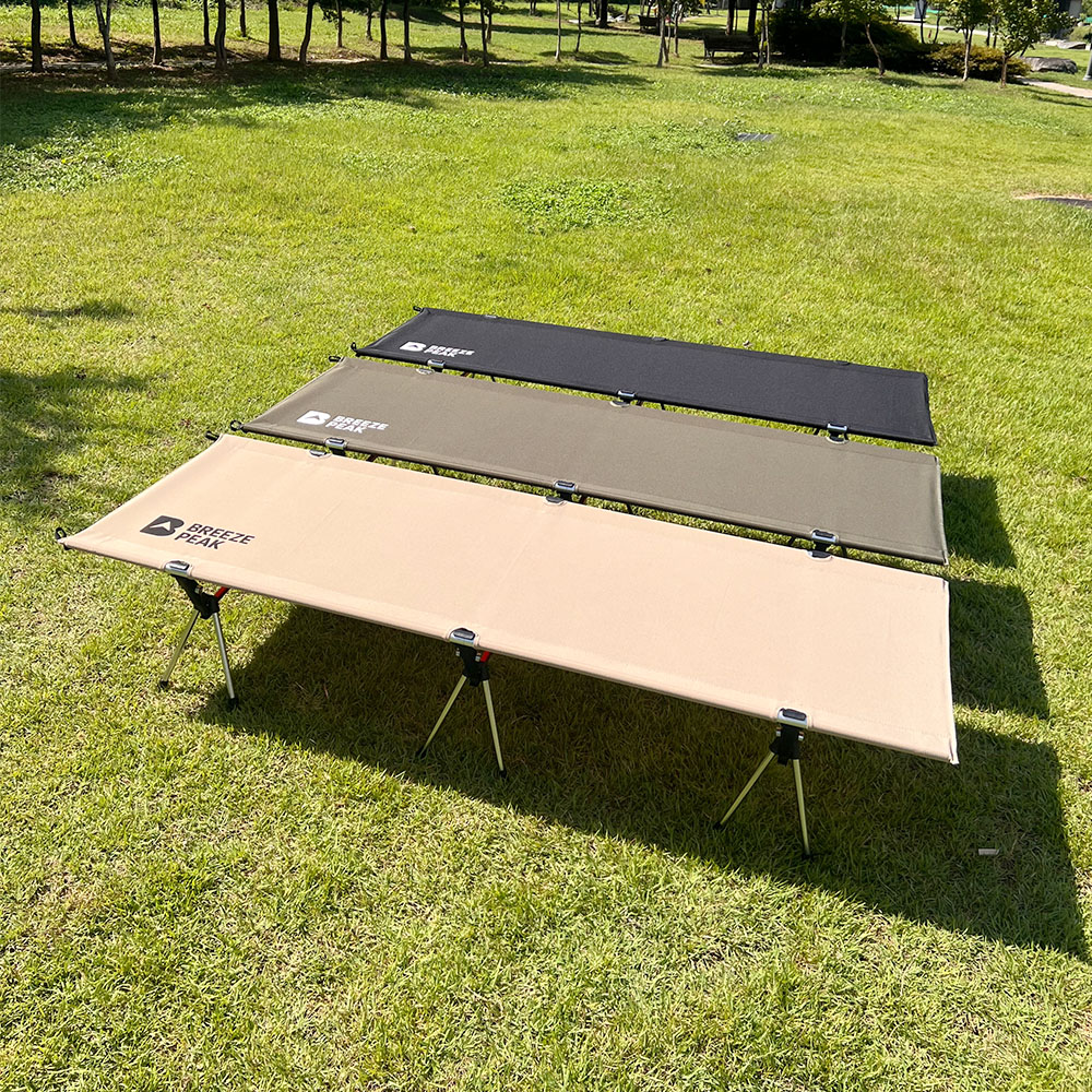 야전침대 캠핑 백패킹 높이조절 경량 원터치 접이식 휴대용