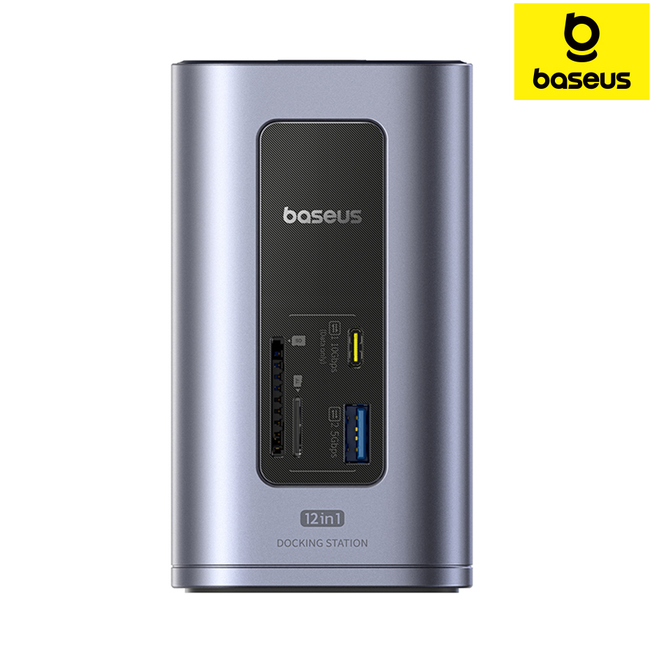 베이스어스 도킹스테이션 USB 허브 노트북 멀티 포트 C타입 12포트 스페이스메이트 노모스