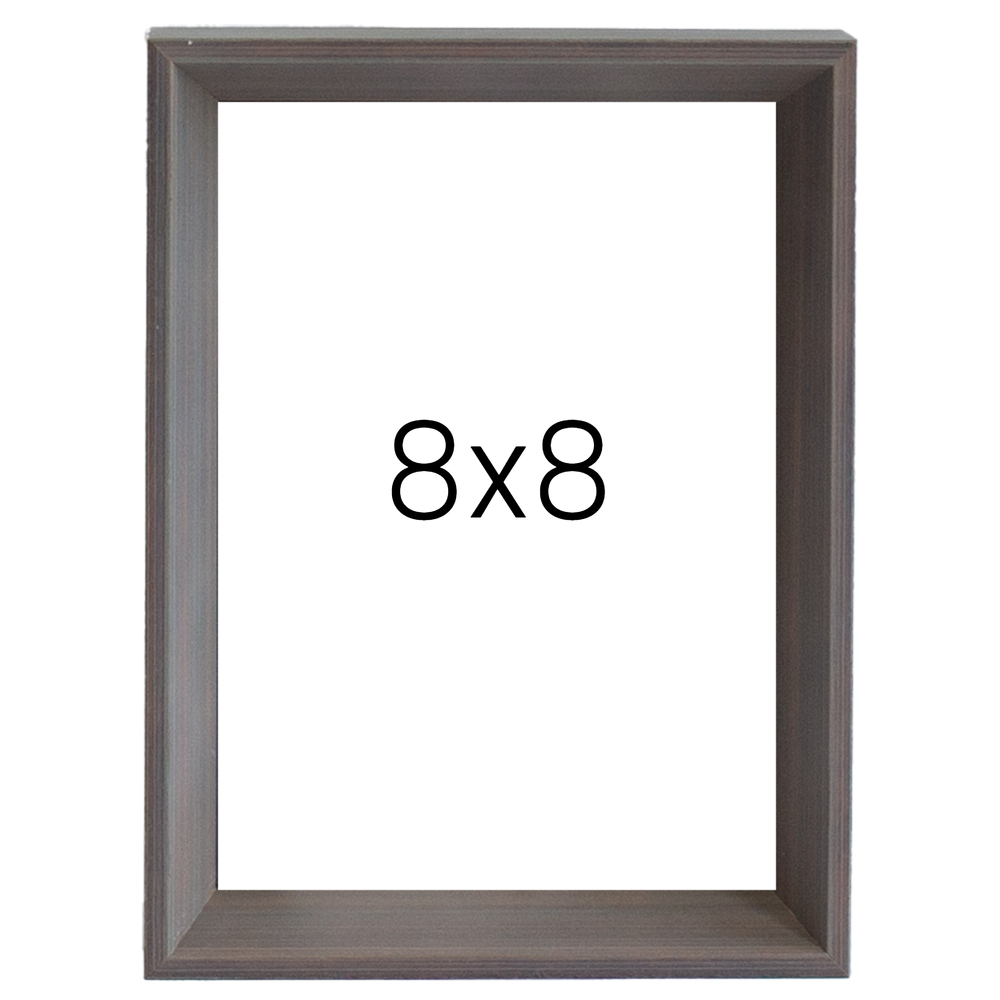 5mm트윈 나무액자 사진액자 웨딩 포토테이블 인화 탁상 소형 8x8 203x203mm, 그레이 - 메인 이미지