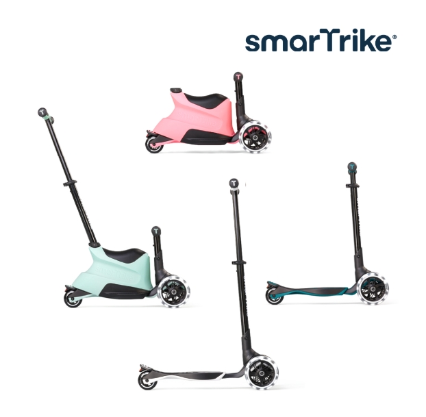 스마트라이크 킥보드 익스텐드 라이드온 살몬핑크