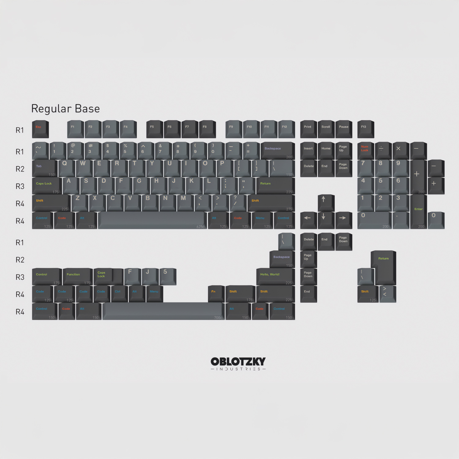 [N 배송] GMK CYL Oblivion V3.1 베이스킷 키캡 - 상세 이미지 2