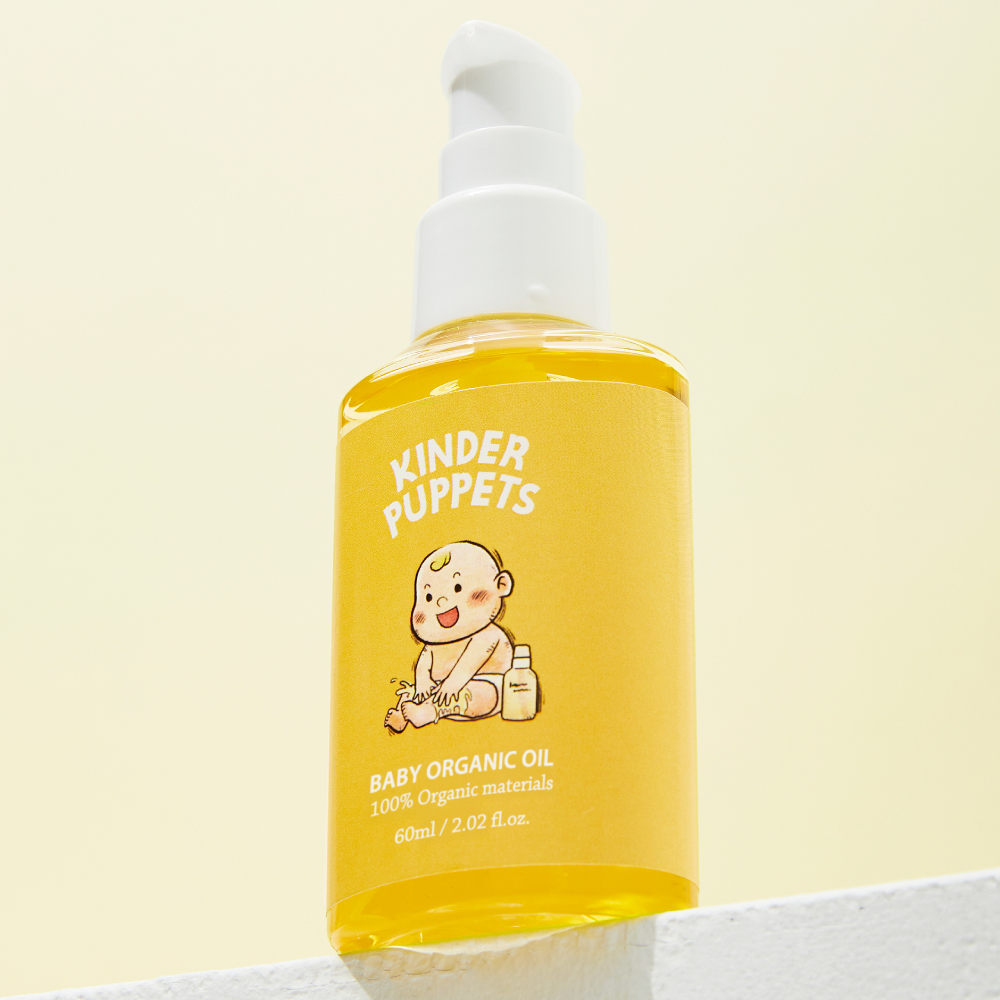 [100%유기농] 킨더퍼페츠 베이비 오일 60ml