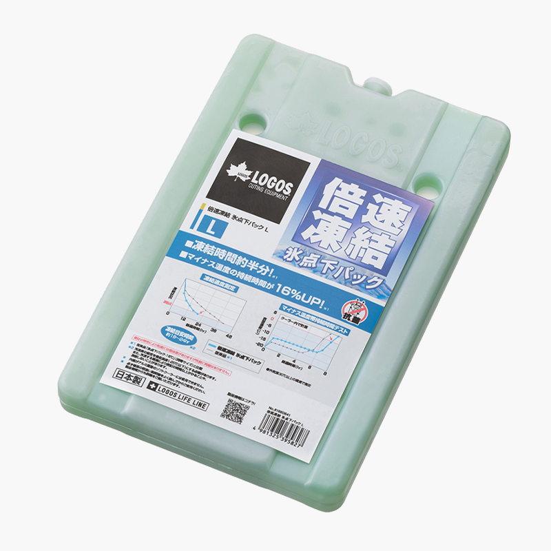 로고스 배속동결 빙점하 아이스팩 900g 캠핑 휴대용 보냉 빙점팩