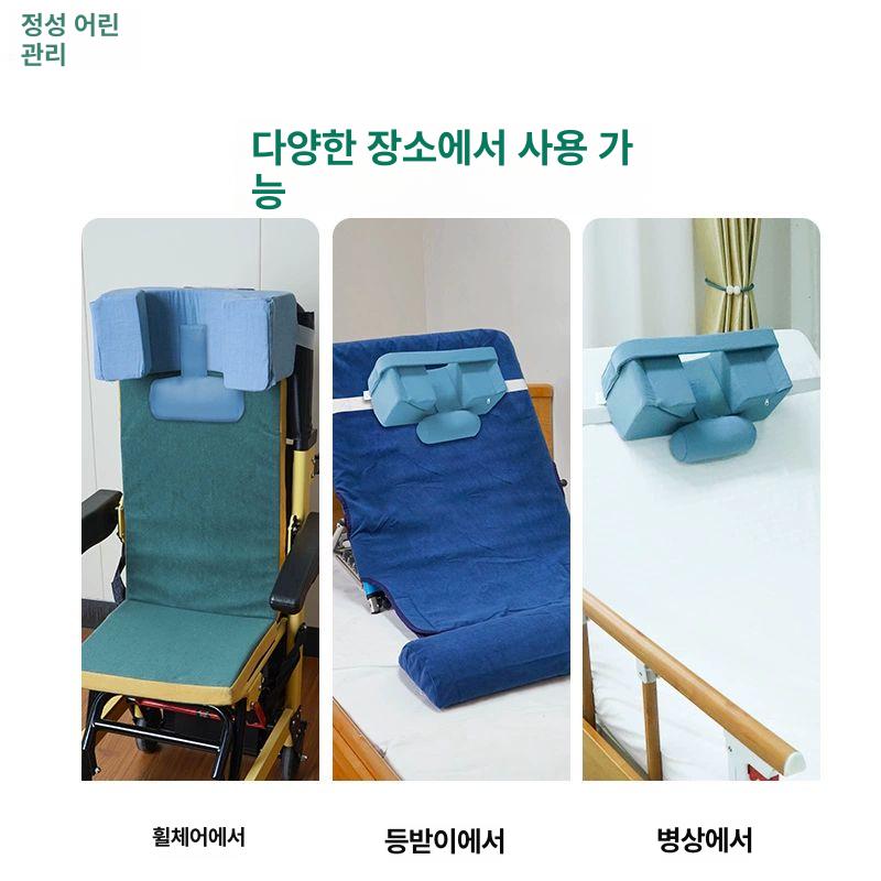 성형배게 코성형베개 코붓기 얼굴 기능성 눌림방지 항균 순면 프리 사이즈 - 상세 이미지 5