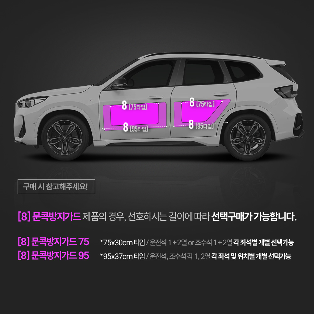저스트쉴드 BMW X1 PPF필름 헤드라이트 전방센서 부분구매 - 상세 이미지 4