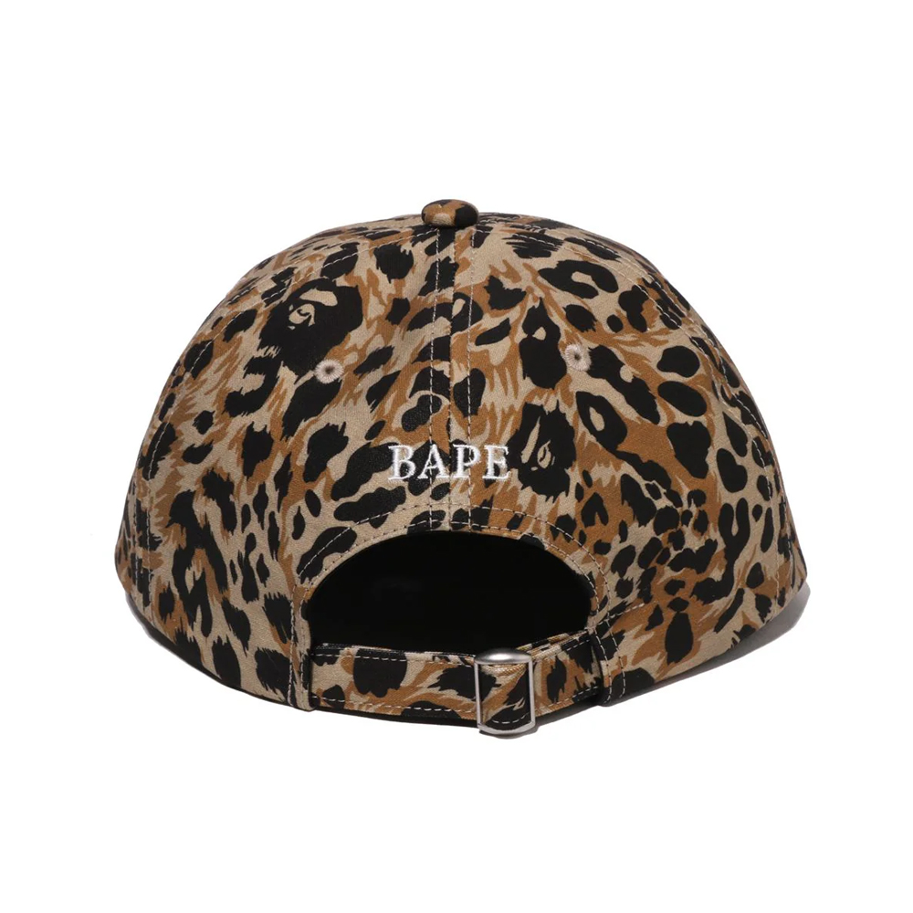 베이프 모자 WILD LEOPARD PATTERN ONE POINT CAP 1L80-180-004 - 상세 이미지 4