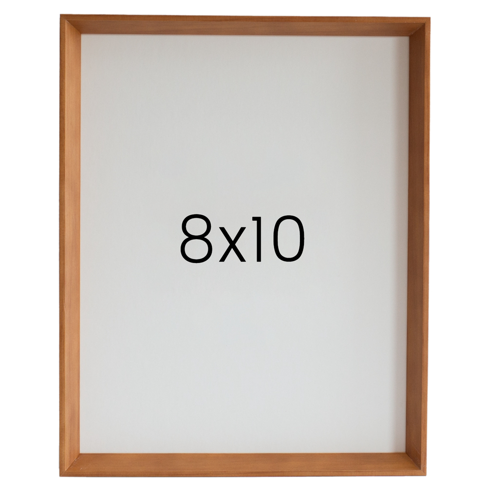 5mm트윈 나무액자 사진액자 웨딩 포토테이블 인화 탁상 소형 8x10 203x254mm, 연밤 - 메인 이미지