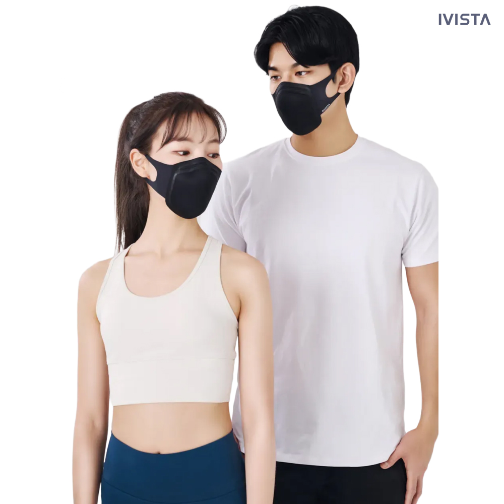 리비스타 스포츠마스크 귀안아픈 빨아쓰는 숨쉬기편한 패션 연예인 - 메인 이미지