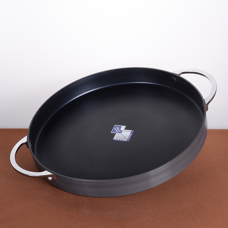 전팬 인덕션 가능 닭갈비팬 논스틱 불고기 요리 대량 28cm 프라이팬 두꺼운 업그레이드 - 상세 이미지 4