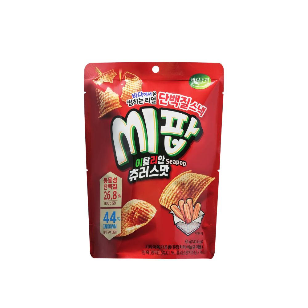 바다소리 씨팝 다이어트 단백질 어포튀각간식 (2종) 건강과자 - 상세 이미지 4