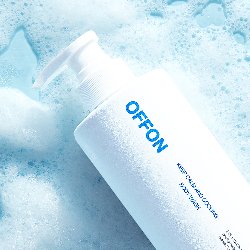 오프온 바디워시, 향기좋은 바디워시, 등드름 케어, 쿨링 샤워, 땀냄새 제거