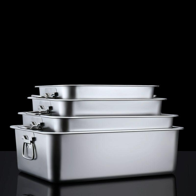올스텐 대형 반찬통 사각 식당 바트 보관용기 36x27x15cm - 상품 이미지